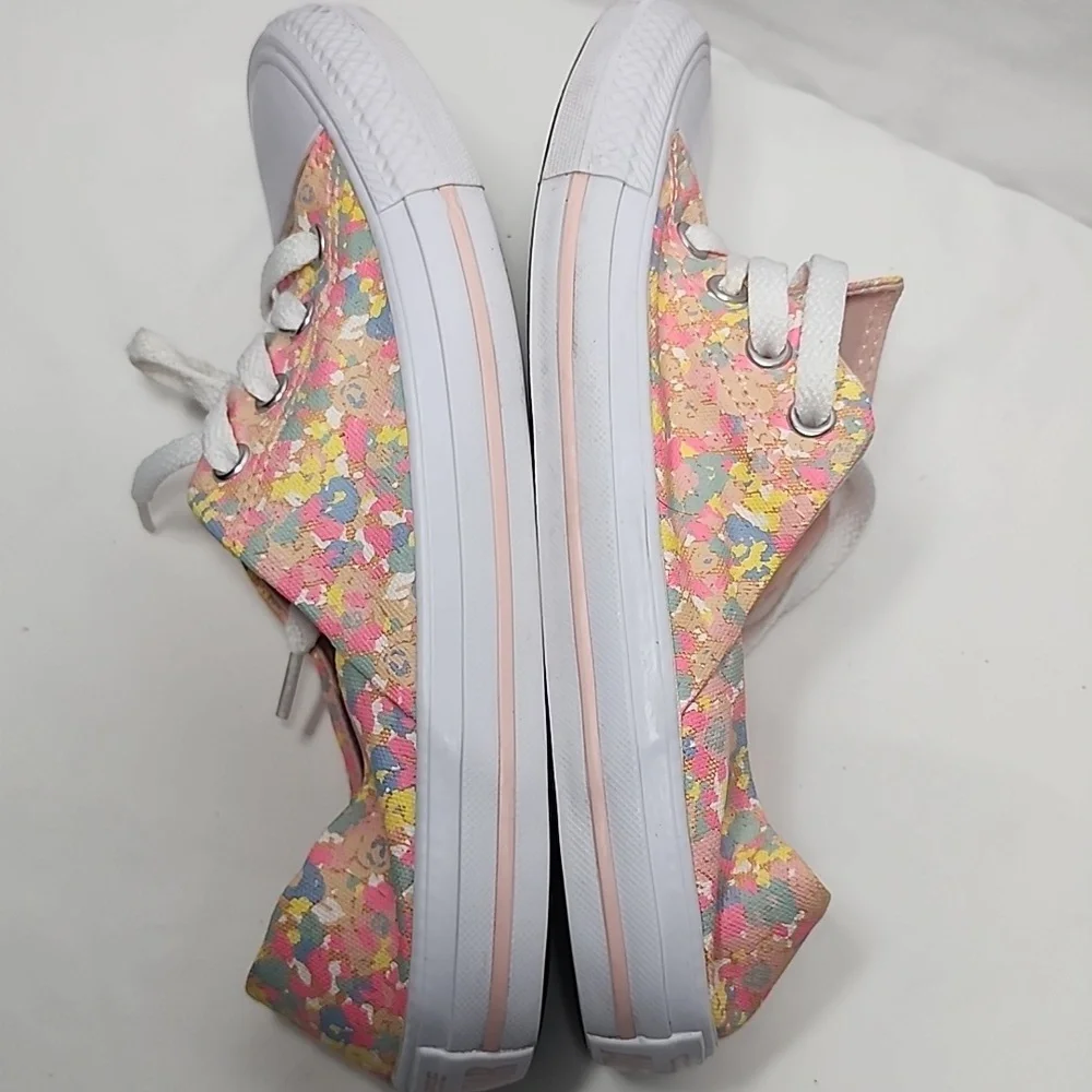 Converse Sneakers Womens 6.5 Coral Ox Sunset Glow Low Top Shoes Chuck Taylor - Picture 13 of 16